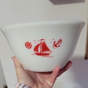 1933~Mc Kee Nautical Mixing~Serving Bowl